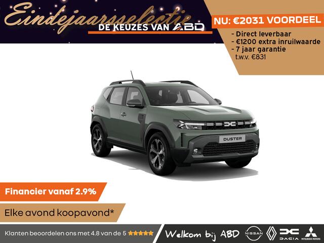 Dacia DUSTER Limited Edition Hybrid | Achteruitrijcamera | Dacia Handsfree card voor openen, sluiten en starten zonder sleutel | Elektronisch geregelde airconditioning
