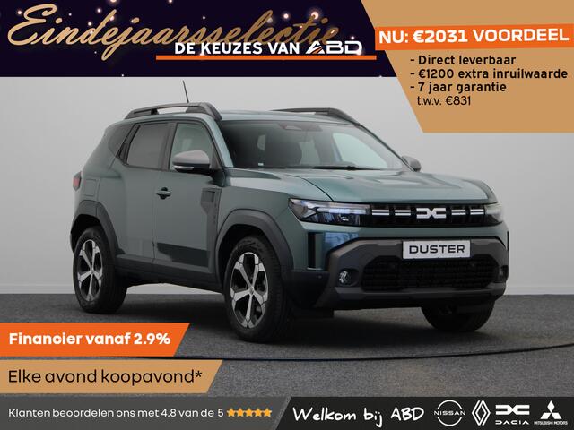 Dacia DUSTER Journey Hybrid | Achteruitrijcamera | Cruise Control met snelheidsbegrenzer | Dacia Handsfree card voor openen, sluiten en starten zonder sleutel