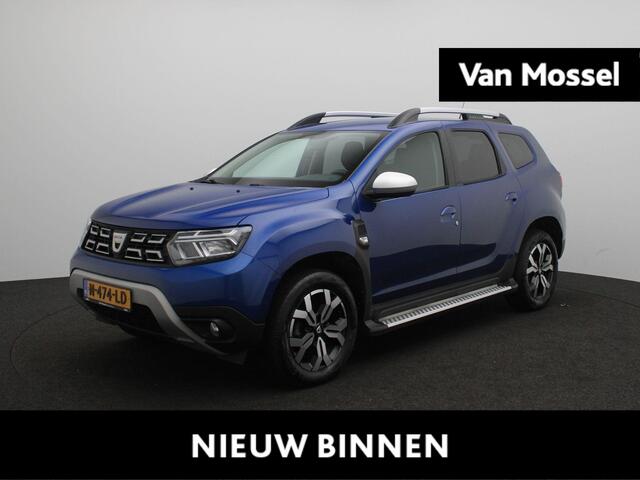 Dacia DUSTER TCe 150 EDC Automaat Prestige | Medianav met Apple Carplay & Android Auto ! Parkeersensoren achter met 360 Camera ! Dakrails in lengterichting in chroom met satijnglans |
