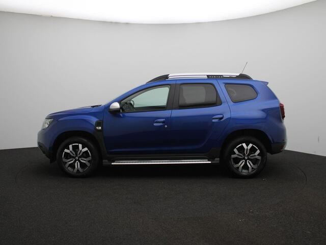 Dacia DUSTER TCe 150 EDC Automaat Prestige | Medianav met Apple Carplay & Android Auto ! Parkeersensoren achter met 360 Camera ! Dakrails in lengterichting in chroom met satijnglans |