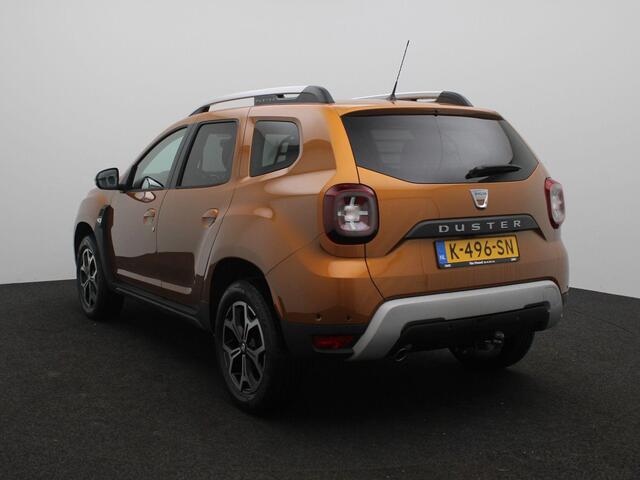 Dacia DUSTER TCe 130 Prestige | MediaNav Navigatiesysteem met Apple CarPlay & Android Auto | Parkeersensoren achter met achteruitrijcamera | Trekhaak | Lichtmetalen velgen | Metaalkleur |