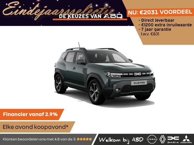Dacia DUSTER Limited Edition Hybrid-G | Achteruitrijcamera | Dacia Handsfree card voor openen, sluiten en starten zonder sleutel | Elektronisch geregelde airconditioning