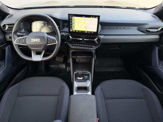 Dacia DUSTER 1.6 Hybrid 140 Journey / Fabrieksgarantie tot 04-2028<100.000 / Navigatie / Pack parking / Pack Winter / 360 CAM / Draadloze telefoon lader / Apple Carplay & Android Auto / Cruise control / Dodehoek / DAB / PDC /