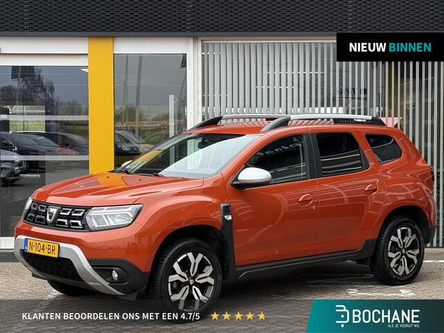 Dacia DUSTER 1.0 TCe Bi-Fuel Prestige | NAP | Navigatie | Rondomzicht camera | Climate Control | Key-less | Dodehoek detectie | Lichtmetaal | Parkeersensoren |