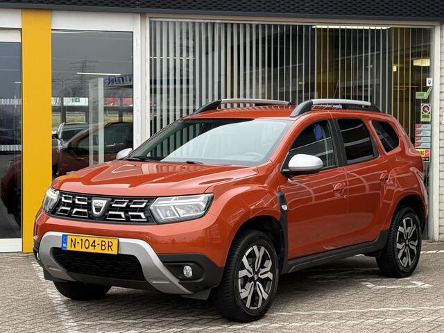Dacia DUSTER 1.0 TCe Bi-Fuel Prestige | NAP | Navigatie | Rondomzicht camera | Climate Control | Key-less | Dodehoek detectie | Lichtmetaal | Parkeersensoren |