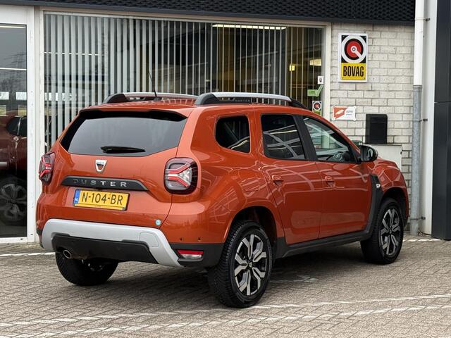 Dacia DUSTER 1.0 TCe Bi-Fuel Prestige | NAP | Navigatie | Rondomzicht camera | Climate Control | Key-less | Dodehoek detectie | Lichtmetaal | Parkeersensoren |
