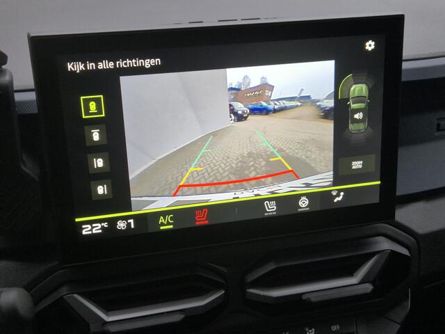 Dacia DUSTER 1.6 Hybrid 140 Journey Automaat / Fabrieksgarantie tot 04-2028 / Stoel & Stuurverwarming / 360 Graden Camera / Draadloze telefoon lader / Apple Carplay & Android Auto / Cruise Control / Climate Control / Dode Hoek Detectie /