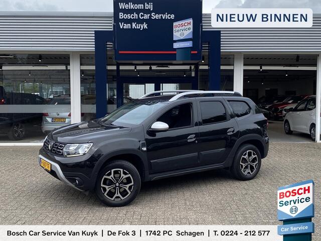 Dacia DUSTER 1.0 TCe Bi-Fuel Prestige / Apple-Carplay&Android-Auto / DAB / Navi / Camera / Airco / Cruise-Control / Getint Glas / ELKTR-Pakket / PDC Achter / LMV 17'' / Winterset LMV 16'' / Dakdragers / ENZ.