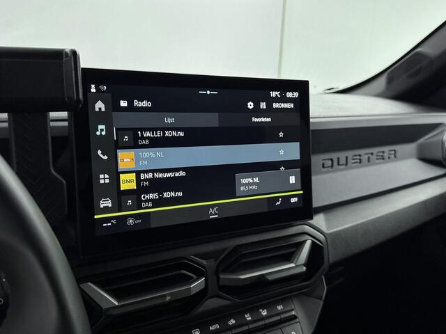 Dacia DUSTER 1.6 Hybrid Journey 140PK | Automaat | Trekhaak | Navigatie via telefoon | Achteruitrijcamera | 18'' Inch Velgen | Climate Control | Apple CarPlay & Android Auto