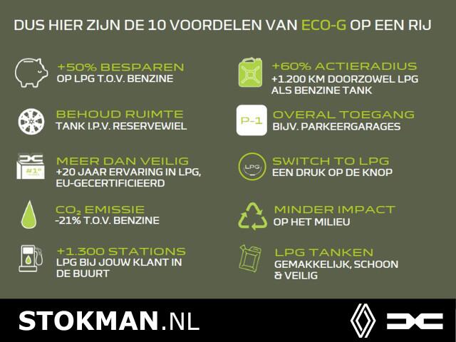 Dacia Jogger TCe 100 ECO-G Extreme 5 persoons | Trekhaak | ECC | NAVI | LM Velgen | Camera achter | garantie t/m 05-27 | incl. Bovag rijklaarpakket met 12 maanden garantie