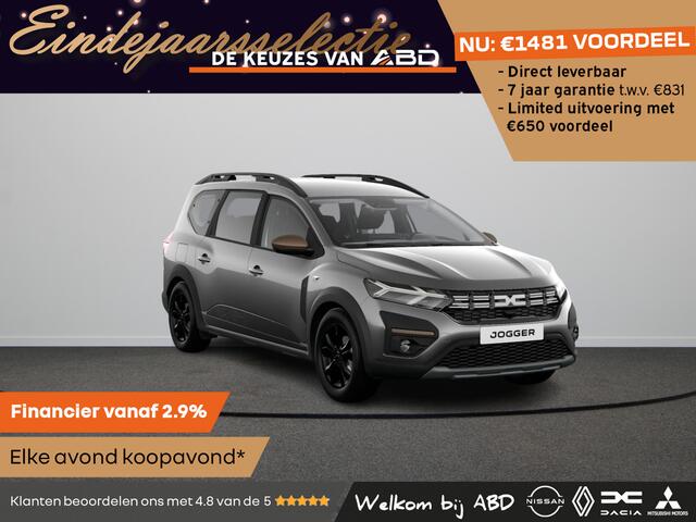 Dacia Jogger Extreme TCe 100 ECO-G | Achteruitrijcamera | Bekleding 'Extreme' met rode details | Cruise Control met snelheidsbegrenzer