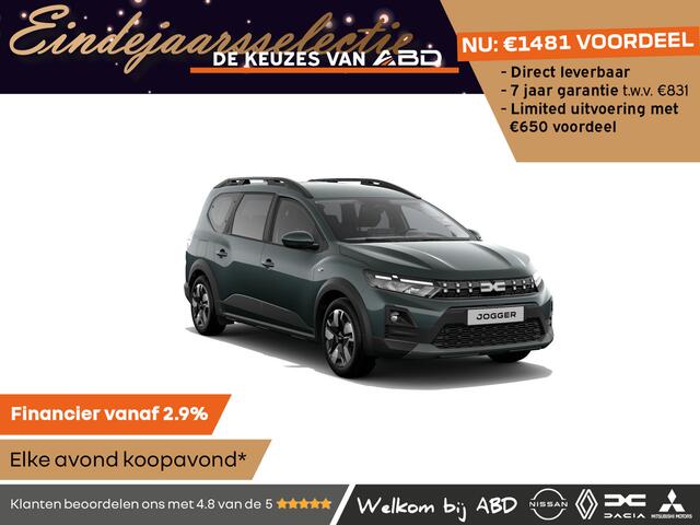 Dacia Jogger Expression TCe 110 | Achteruitrijcamera | Bekleding 'Expression' | Cruise Control met snelheidsbegrenzer