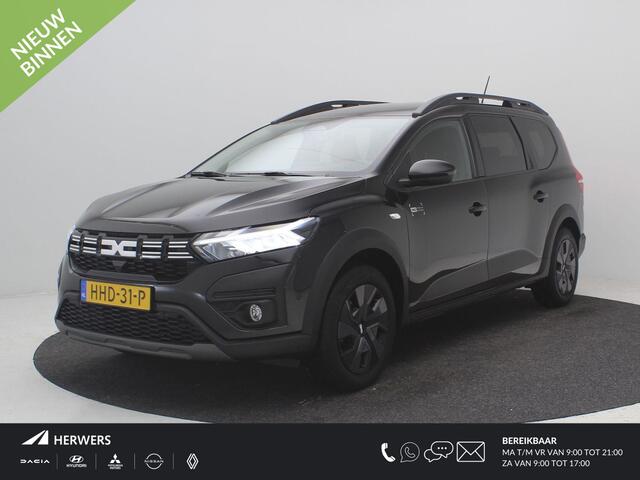 Dacia Jogger 1.6 Hybrid 140 Expression 7-pers. AUTOMAAT / Trekhaak / 7-persoons / Navigatie middels Apple Carplay & Android Auto / Cruise control / Airco / Fabrieksgarantie tot 12-03-2032 /
