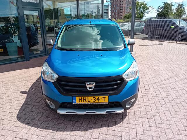 Dacia LODGY 1.2 TCe Stepway 7p., Airco, Multimediasysteem, Cruise control, Navigatie, Parkeersensoren, Elektrische ramen en spiegels, Centrale vergrendeling met afstandsbediening, BOVAG