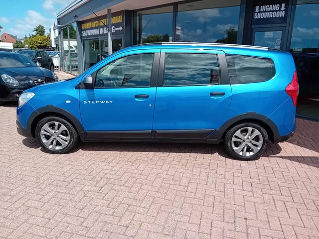 Dacia LODGY 1.2 TCe Stepway 7p., Airco, Multimediasysteem, Cruise control, Navigatie, Parkeersensoren, Elektrische ramen en spiegels, Centrale vergrendeling met afstandsbediening, BOVAG