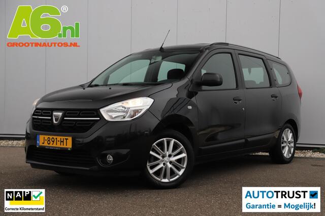 Dacia LODGY 1.3 TCe Comfort 7p. Airco Navigatie Carplay Achteruitrijcamera Bluetooth Elektrische Ramen 7 Persoons 16 inch LMV