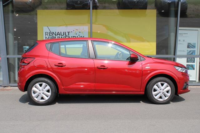 Dacia SANDERO 1.0 TCe 90 Comfort | CAMERA | BLIND SPOT | PARKEERSENSOREN V+A | AIRCO | CRUISE CONTROL | APPLE CARPLAY