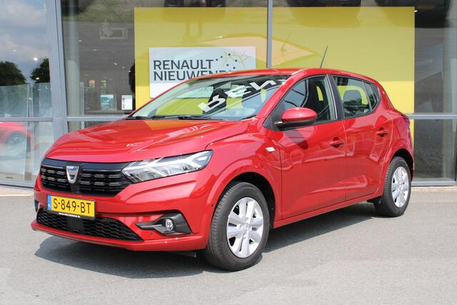 Dacia SANDERO 1.0 TCe 90 Comfort | CAMERA | BLIND SPOT | PARKEERSENSOREN V+A | AIRCO | CRUISE CONTROL | APPLE CARPLAY