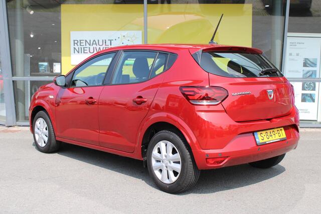 Dacia SANDERO 1.0 TCe 90 Comfort | CAMERA | BLIND SPOT | PARKEERSENSOREN V+A | AIRCO | CRUISE CONTROL | APPLE CARPLAY
