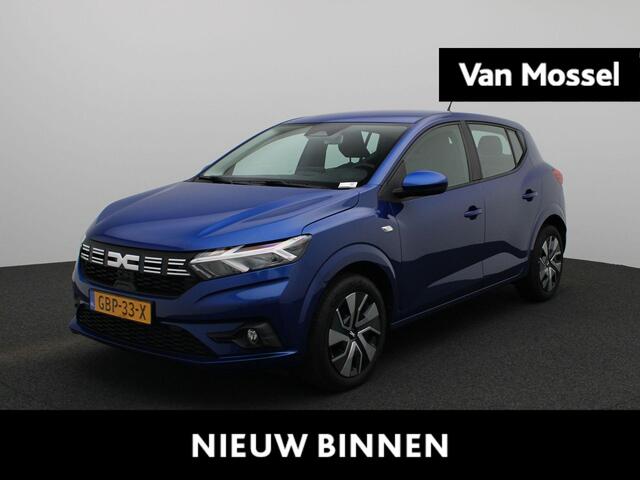 Dacia SANDERO 1.0 TCe 90Pk Expression | Apple/Android Carplay | Parkeersensoren Achter | Airconditioning | Cruise Control | Elektrisch Verstelbare Spiegels |