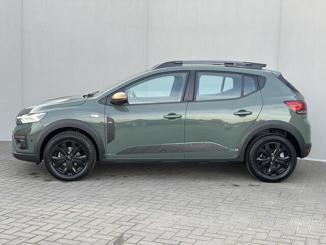 Dacia SANDERO Stepway 1.1 TCe 110 Extreme Handgeschakeld / Fabrieksgarantie tot 12-2027 / Pack Extreme / Dealer onderhouden / Keyless Entry & Start / Apple Carplay Android Auto / Stoelverwarming / Achteruitrijcamera / Cruise control /