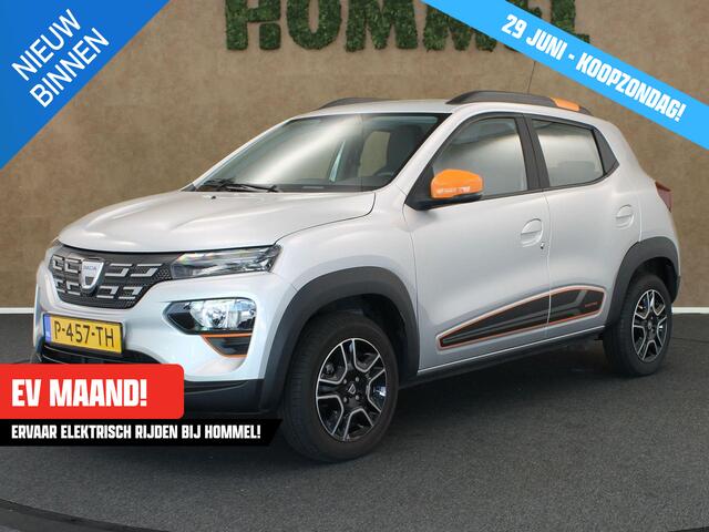 Dacia Spring Comfort Plus (Orange Pack) 27 kWh - ORIGINEEL NEDERLANDSE AUTO - ACHTERUITRIJ CAMERA - NAVIGATIE - PARKEERSENSOREN ACHTER - AIRCO - APPLE CARPLAY/ANDROID AUTO - SNELHEIDSBEGRENZER