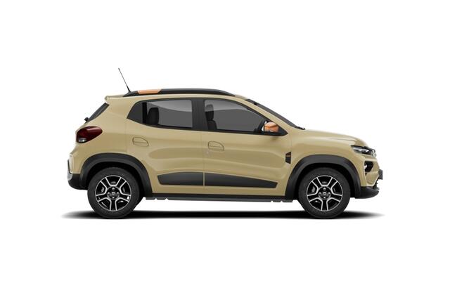 Dacia Spring Extreme | Achteruitrijcamera | Cruise Control met snelheidsbegrenzer | ISOFIX-bevestigingssysteem voor kinderzitjes op de buitenste zitplaatsen achter