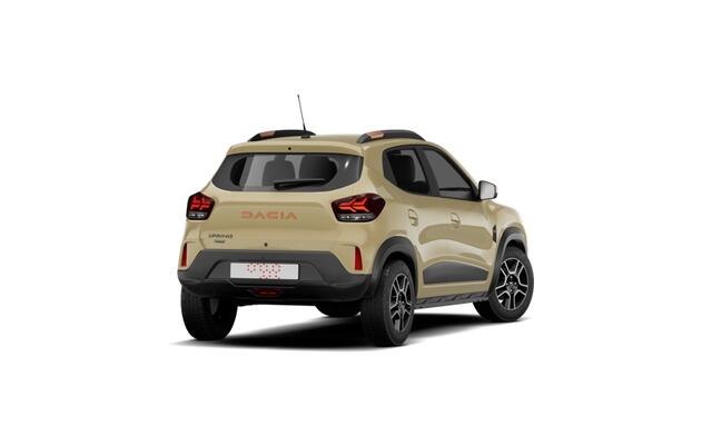 Dacia Spring Extreme | Achteruitrijcamera | Cruise Control met snelheidsbegrenzer | ISOFIX-bevestigingssysteem voor kinderzitjes op de buitenste zitplaatsen achter