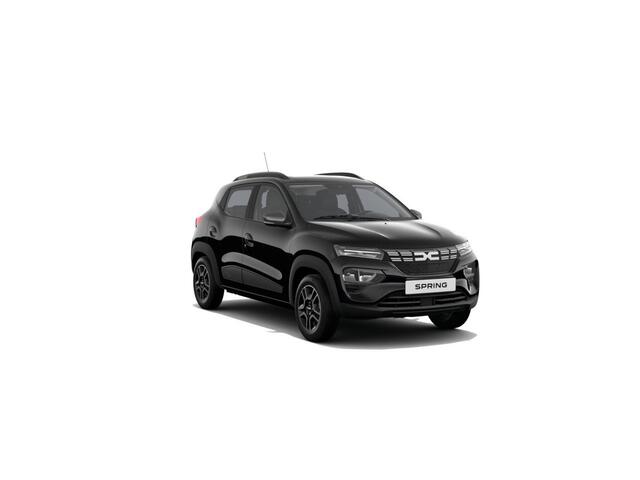 Dacia Spring Expression | Achteruitrijcamera | LED-dagrijverlichting | Navigatie met 7" touchscreen DAB+ Radio/ MP-3, Bluetooth®1, stuurwielbediening, USB- en 3,5 mm jack aansluiting. Met ondersteuning Apple CarPlayTM en Android AutoTM. Navigatiekaart West Europa