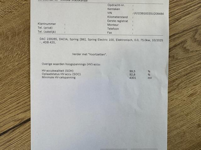 Dacia Spring Essential Gratis Afleverpakket! | SOH 99,5% |