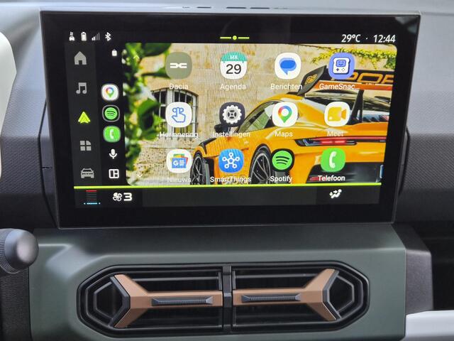 Dacia Spring Extreme 65 26.8 kWh / SOH 94% / Fabrieksgarantie tot 09-2026<100.000 km / Dealer Onderhouden / Achteruitrijcamera / Apple Carplay & Android Auto / Parkeersensoren voor en achter / Cruise Control /