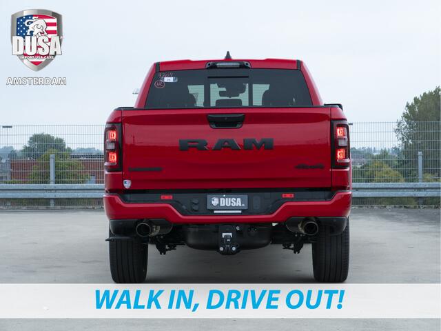 Dodge 1500 RAM Laramie | Night Edition | 2025 Panorama | Niveau regeling | 14,5-inch Touchscreen | Passenger Display Meerprijs extra opties / Accessoires - Deksel, Backflip, Fenders, wraps, Stripings etc