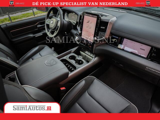 Dodge 1500 RAM Night Premium | Full Option | De Meest Luxe Pick-Up in zijn Klasse | Comfortabele Dubbele Cabine met Royale 5 Zitplaatsen | BPM vrij | Nu Leverbaar uit Voorraad | Voorraad Nr 2215 - 4984