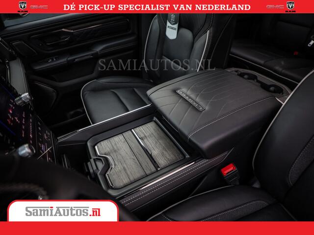 Dodge 1500 Ram Limited Night High Output 540HP 706Nm | Massage + Full Option | De Meest Luxe en Volle Pick-Up in zijn Klasse | Comfortabele Dubbele Cabine met Royale 5 Zitplaatsen | BPM vrij | Nu Leverbaar uit Voorraad | Voorraad Nr 2331 - 5133