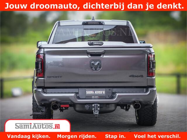 Dodge 1500 Ram Laramie Night 5,7 V8 402PK | Krachtige Hemi | Zeer Rijk Uitgevoerd | Comfortabele Dubbele Cabine met Royale 5 Zitplaatsen | Granite Crystal | BPM vrij | Nu Leverbaar uit Voorraad | Voorraad Nr 2371 - 2297