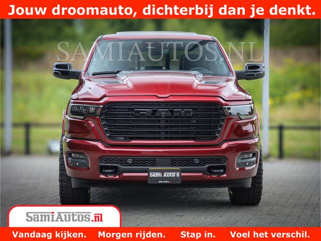 Dodge 1500 RAM Laramie Sport | 420HP 636NM | Stoere Sport en indrukwekkende kleur | Comfortabele Dubbele Cabine met Royale 5 Zitplaatsen | Nu Leverbaar uit Voorraad | Voorraad Nr 2218 - 3854