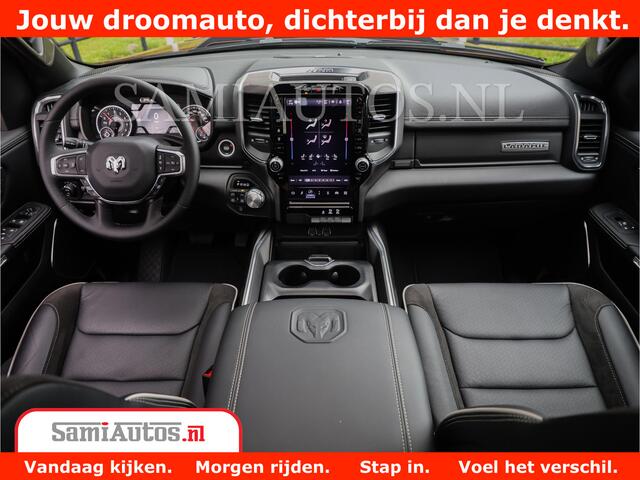 Dodge 1500 RAM Laramie Sport | 420HP 636NM | Stoere Sport en indrukwekkende kleur | Comfortabele Dubbele Cabine met Royale 5 Zitplaatsen | Nu Leverbaar uit Voorraad | Voorraad Nr 2218 - 3854