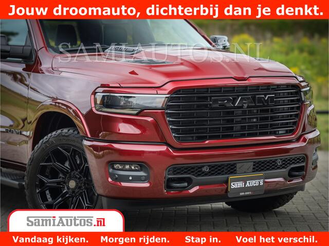 Dodge 1500 RAM Laramie Sport | 420HP 636NM | Stoere Sport en indrukwekkende kleur | Comfortabele Dubbele Cabine met Royale 5 Zitplaatsen | Nu Leverbaar uit Voorraad | Voorraad Nr 2218 - 3854