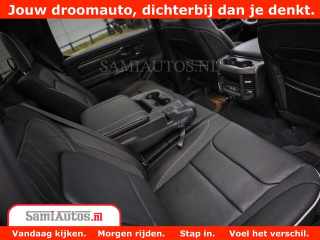Dodge 1500 Ram Limited Night High Output 540HP 706Nm | Massage + Full Option | De Meest Luxe en Volle Pick-Up in zijn Klasse | Comfortabele Dubbele Cabine met Royale 5 Zitplaatsen | BPM vrij | Nu Leverbaar uit Voorraad | Voorraad Nr 2327 - 5407