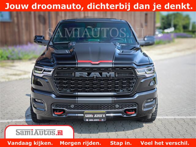 Dodge 1500 Ram Limited Night High Output 540HP 706Nm | Massage + Full Option | De Meest Luxe en Volle Pick-Up in zijn Klasse | Comfortabele Dubbele Cabine met Royale 5 Zitplaatsen | BPM vrij | Nu Leverbaar uit Voorraad | Voorraad Nr 2331 - 5133