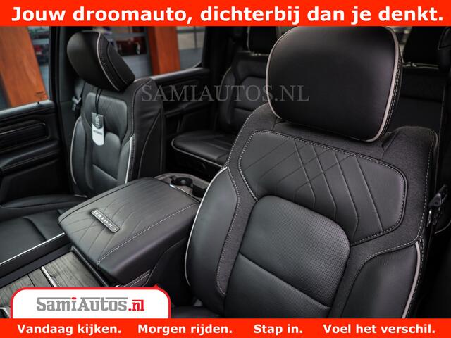 Dodge 1500 Ram Limited Night High Output 540HP 706Nm | Massage + Full Option | De Meest Luxe en Volle Pick-Up in zijn Klasse | Comfortabele Dubbele Cabine met Royale 5 Zitplaatsen | BPM vrij | Nu Leverbaar uit Voorraad | Voorraad Nr 2331 - 5133