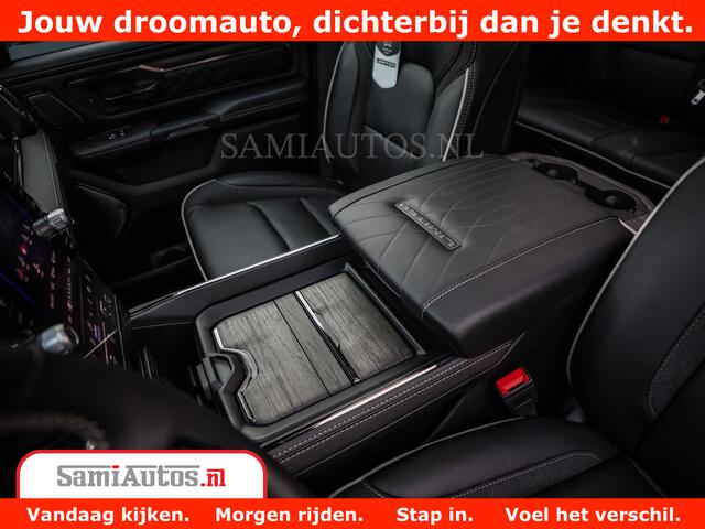 Dodge 1500 Ram Limited Night High Output 540HP 706Nm | Massage + Full Option | De Meest Luxe en Volle Pick-Up in zijn Klasse | Comfortabele Dubbele Cabine met Royale 5 Zitplaatsen | BPM vrij | Nu Leverbaar uit Voorraad | Voorraad Nr 2331 - 5133