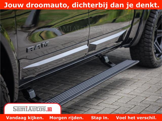 Dodge 1500 RAM Night Premium | De Meest Luxe en Volle Pick-Up in zijn Klasse | Comfortabele Dubbele Cabine met Royale 5 Zitplaatsen | BPM vrij | Nu Leverbaar uit Voorraad | Voorraad Nr 2284 - 3855