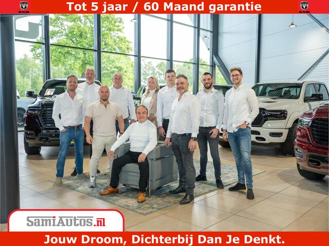 Dodge 1500 Ram Limited Night High Output 540HP 706Nm | Massage + Full Option | De Meest Luxe en Volle Pick-Up in zijn Klasse | Comfortabele Dubbele Cabine met Royale 5 Zitplaatsen | BPM vrij | Nu Leverbaar uit Voorraad | Voorraad Nr 2328 - 5157