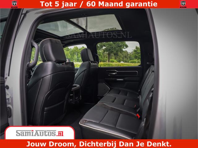 Dodge 1500 RAM Laramie Night | 420Pk 636 Nn | Extra Groot Scherm + Passagiers Scherm | Comfortabele Dubbele Cabine met Royale 5 Zitplaatsen | Nu Leverbaar uit Voorraad | Voorraad Nr 2223 - 5047