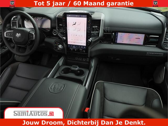 Dodge 1500 RAM Night Premium | RED DEVIL | Full Option | De Meest Luxe Pick-Up in zijn Klasse | Comfortabele Dubbele Cabine met Royale 5 Zitplaatsen | BPM vrij | Nu Leverbaar uit Voorraad | Voorraad Nr 2226 - 4993