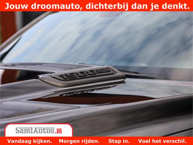 Dodge 1500 Ram LARAMIE | 5.7 V8 | 46.000KM! | PANORAMA | NIGHT EDITION | CRUISE | 200L LPG | HARMAN/KARDON | CAMERA | STOEL VENTILATIE/VERWAMING | CREWCAB | 4X4 | AUTO TREEPLANK | 3500KG |