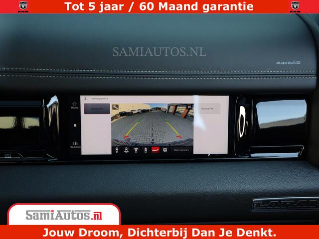 Dodge 1500 RAM Night Premium | Full Option | De Meest Luxe Pick-Up in zijn Klasse | Comfortabele Dubbele Cabine met Royale 5 Zitplaatsen | BPM vrij | Nu Leverbaar uit Voorraad | Voorraad Nr 2200 - 0886