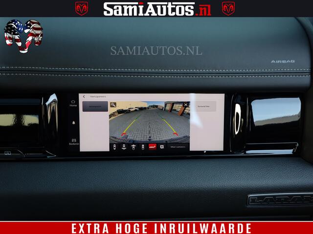 Dodge 1500 RAM Night Premium | Full Option | De Meest Luxe Pick-Up in zijn Klasse | Comfortabele Dubbele Cabine met Royale 5 Zitplaatsen | BPM vrij | Nu Leverbaar uit Voorraad | Voorraad Nr 2230 - 8765