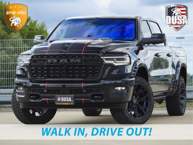 Dodge 1500 RAM | | Limited | 3.0L Twin-Turbo I6 | High Output | BPM-VRIJ | Passenger Display | 14,4 Touch Screen | LPG | RAMBOX Getoonde accessoires zijn verkrijgbaar tegen meerprijs
